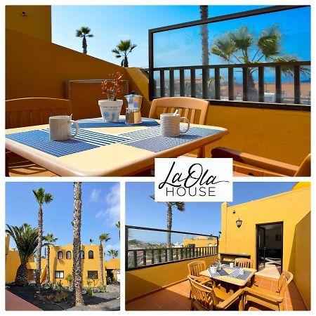La Ola House Precioso Apartamento Con Piscina Corralejo Exteriör bild