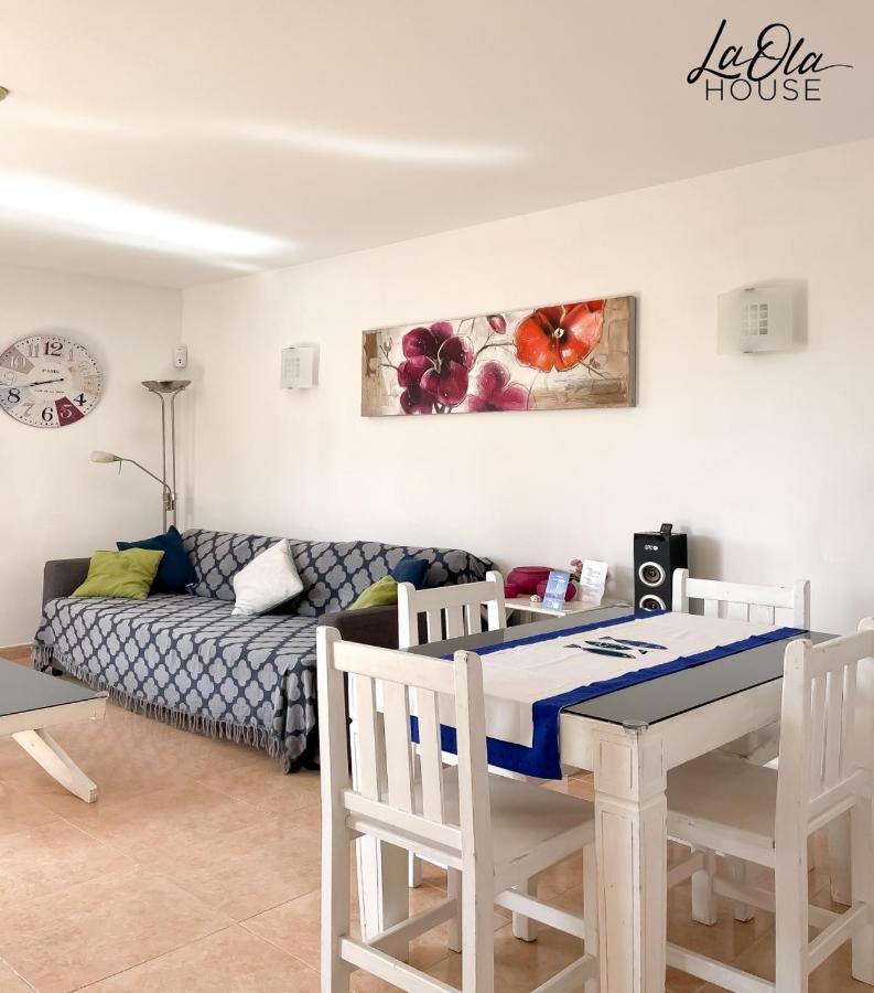 La Ola House Precioso Apartamento Con Piscina Corralejo Exteriör bild