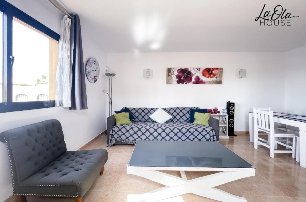 La Ola House Precioso Apartamento Con Piscina Corralejo Exteriör bild